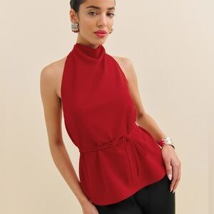 Reformation Ketra Knit Top